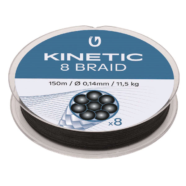 Kinetisk, Cyber ​​​​Braid 8, 150m 0,14 mm/11,5 kg