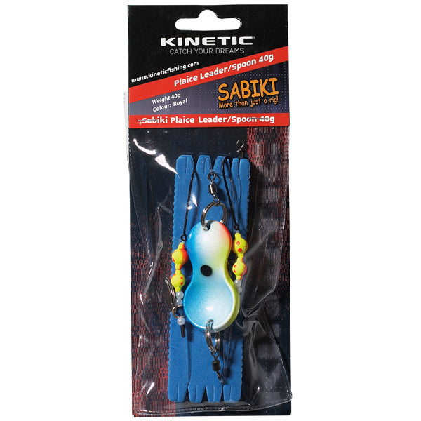 Kinetic, Sabiki Schollenvorfach mit Lodde, Royal, 80g, #1/0