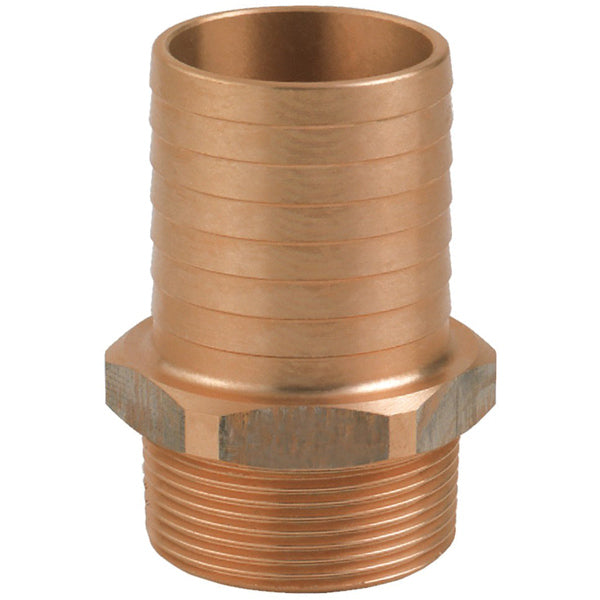 Guidi, slangekobling 3/8" x 10 mm bronse, UNI EN 1982 - CC491K (CuSn5Zn5Pb5-C)