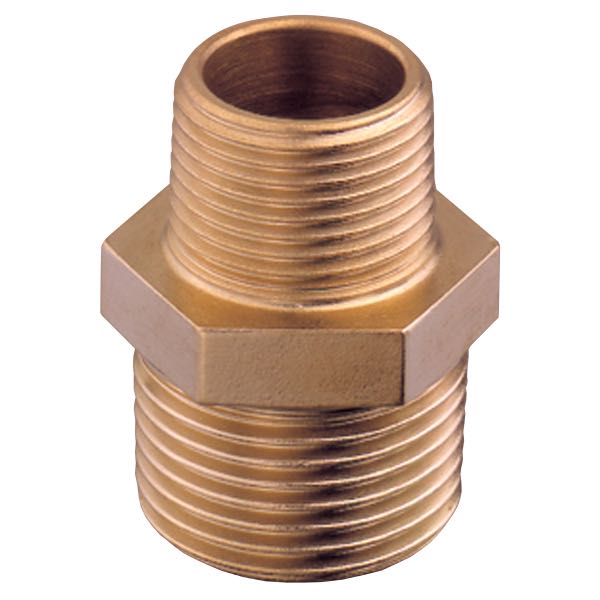 Guidi, brystvorte 1 - 3/4" bronse, UNI EN 1982 - CC491K (CuSn5Zn5Pb5-C)