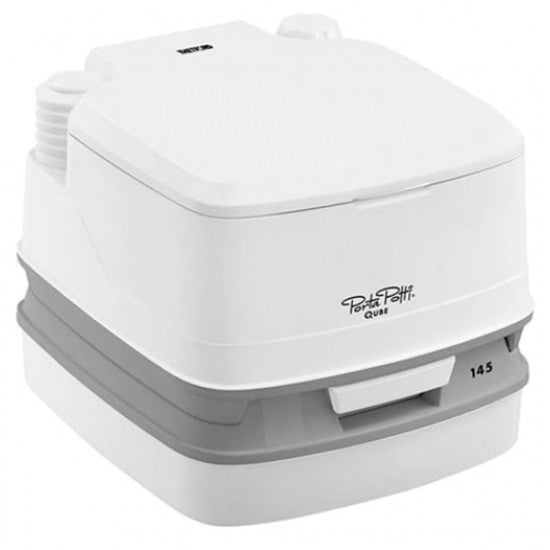 Porta Potti, Toalett Qube 165 Hvit, 15 ltr. skylletank, 21 ltr. oppsamlingstank