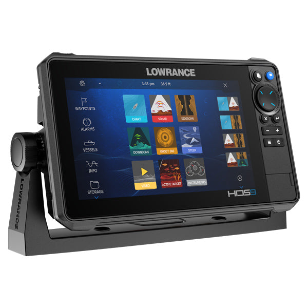 Lowrance, HDS-9 PRO, uten svinger, ActiveTarget® 2 Live ekkolodd, 9,0"