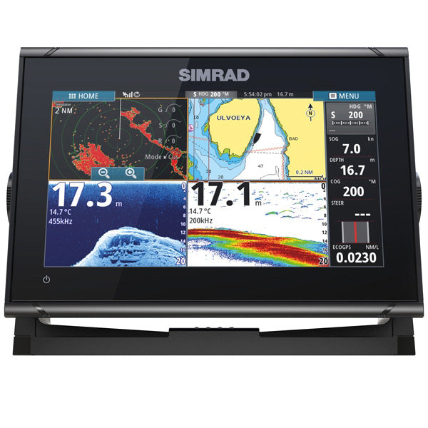 Simrad, GO7 XSR m/aktiv bildedannende aktersvinger, 7"