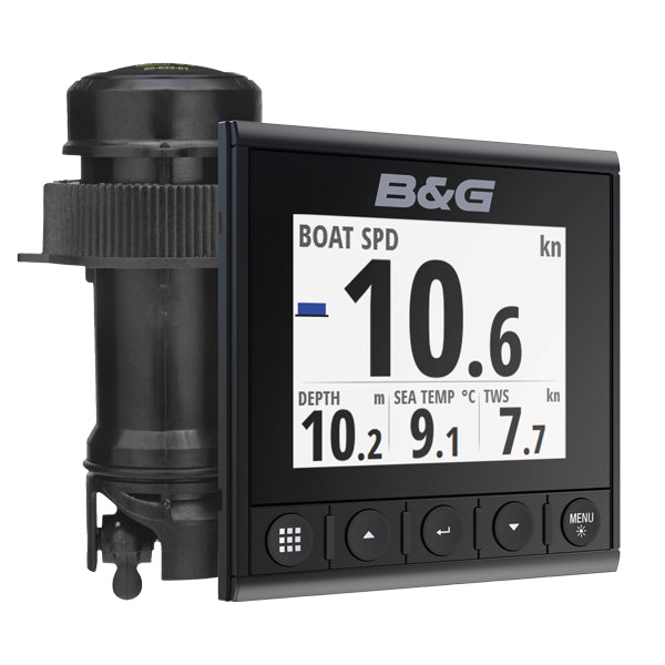 B&G, Triton2 Anzeige mit Geschwindigkeit/Tiefe, DST-810 NMEA 2000 Multisensor