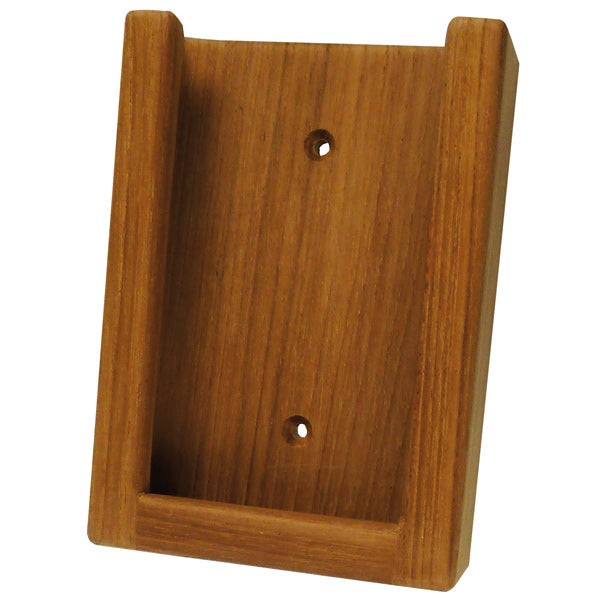 Roca, iPhone-/mobiltelefonholder i teak, 64 mm x 101 mm, 66 x 14 mm