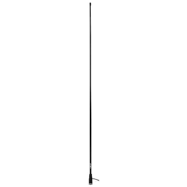 Scout, KS-22 UKW-Antenne mit Kabel und Stecker, schwarz, 1,5 m, 50 Ohm, 3,0 dB