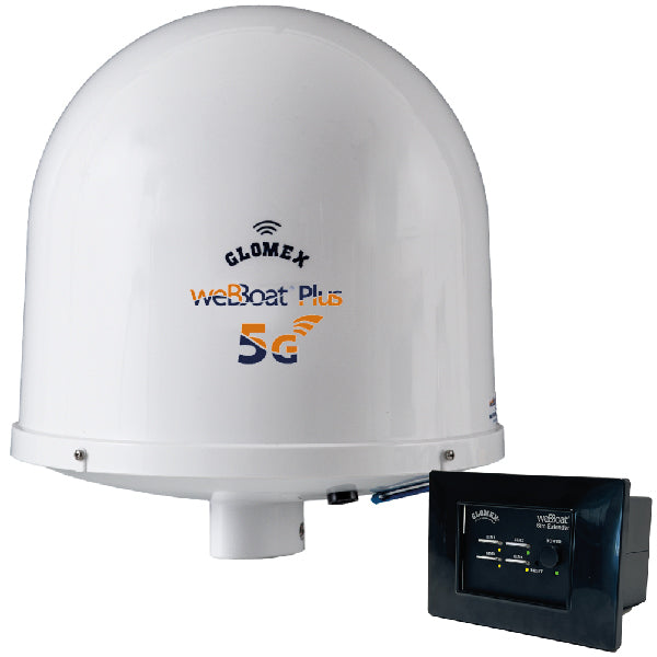 Glomex, IT1205PLUS Webboat 5G Wifi mit SIM-Extender, 4 SIM-Anschlüsse, 12/24V