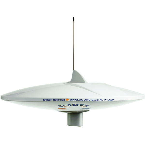 Glomex, TV-Antenne Nashira AGC mit DAB für 6 TV-Geräte, Ø37cm, 1114198