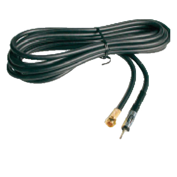 Glomex, FM-kabel Hun gull/Motorola-kontakt, 3,6 m