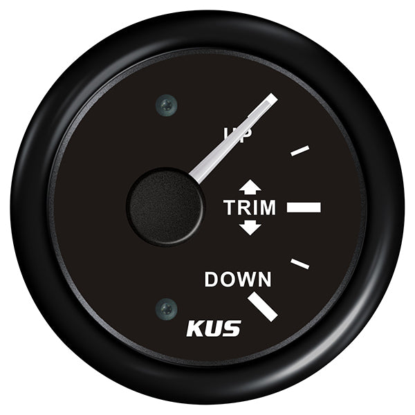 Kus, Trimmanzeige schwarz 160-10 ohm 12/24V Ø52mm