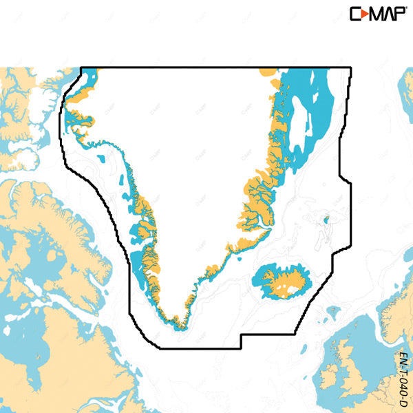 C-Map, Discover X Greenland og Island T-040-D