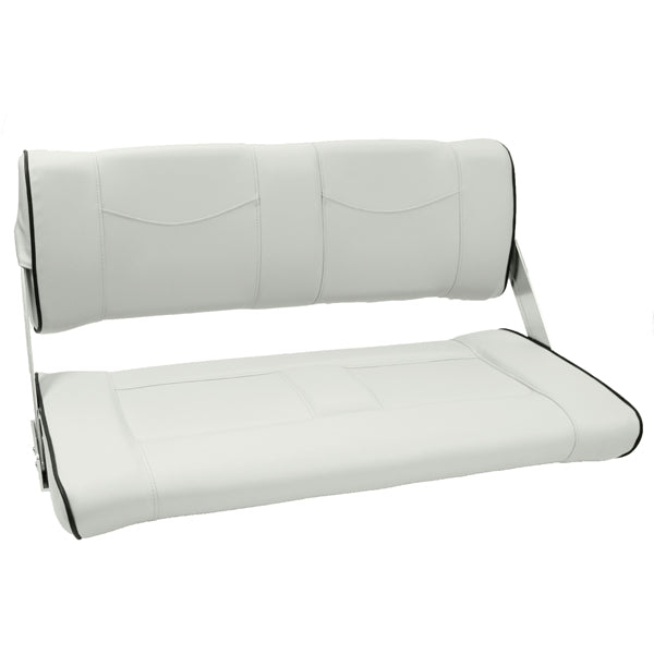 ESM, Dobbel sofa ST90 Luxus, lys grå/marineblå, 90 cm, 44 cm, 52 cm