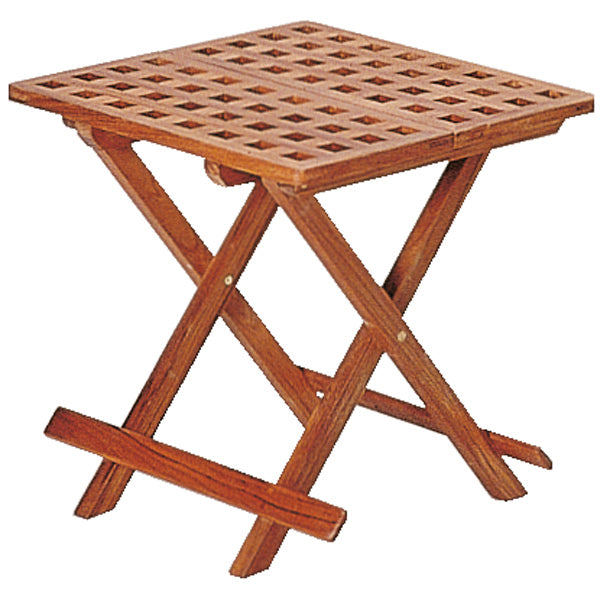 Roca, Teak sammenleggbar bord 45x45x47cm