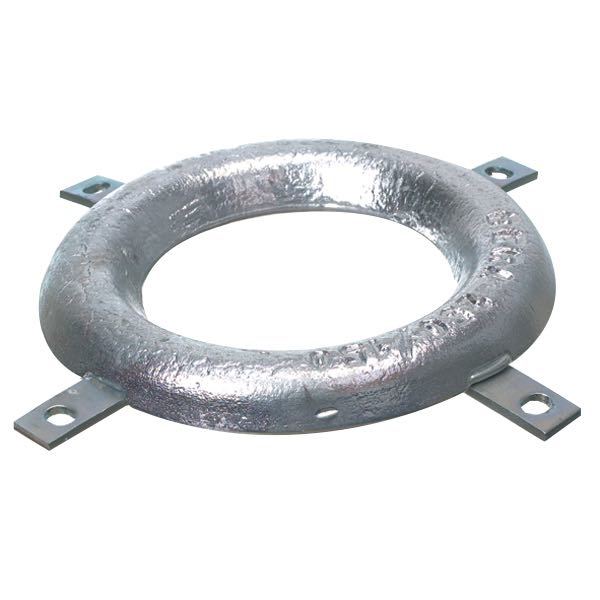 BAC, Ringanodes Sink, Bera 250/150, Ind. Ø 150 mm, Utv. Ø 250 mm, 3,75 kg