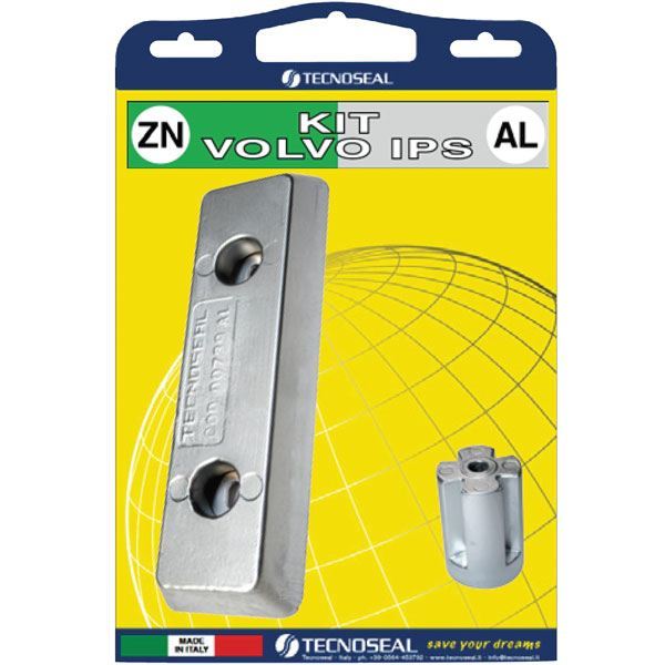 Tecnoseal, Alu-sett for Volvo IPS, 00738 + 00739AL, 3593981 + 40005875