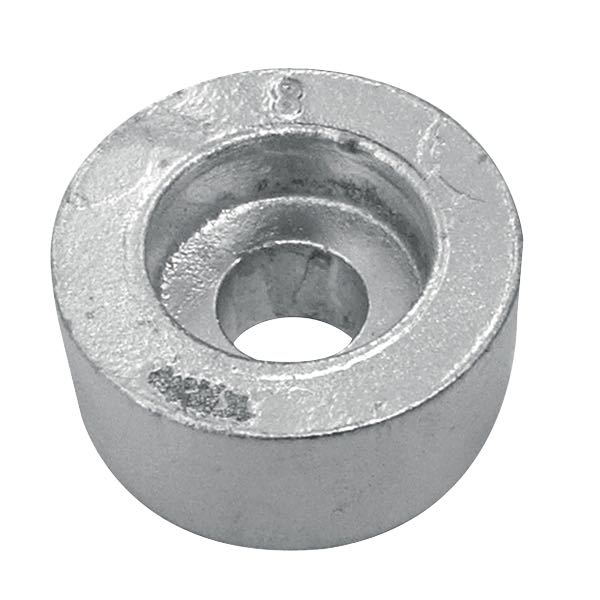 Tecnoseal, Sinkanode for Suzuki/Johnson/Evinrude, Ø 21,0 mm, Hull Ø 6,0 mm, Høyde 10 mm, Originalnr. 55321-87J00, 0,02 kg