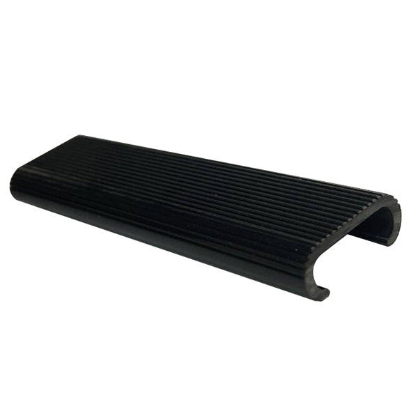 Schwarze PVC-Stufen für Badeleitern 168mm