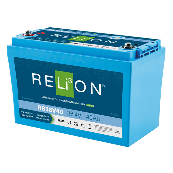 RELiON, LiFePO4 Akku RB36V40, 40AH 38,4V, 1536W