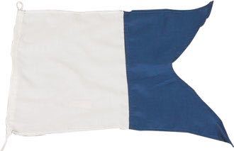 1852, Internationale Signalflagge A, 30x45 cm