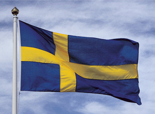 Adela, svensk flagg, 420x263 cm, marineblå polyester