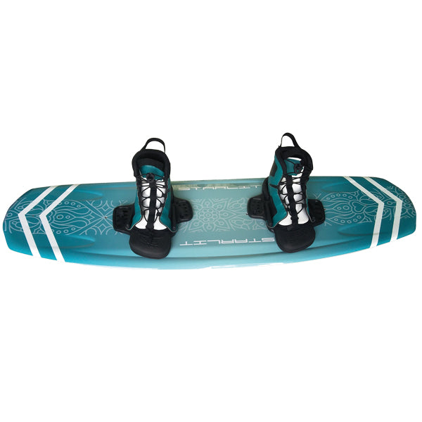 Starlit Wakeboard mit Bindung, Größe 40-45, 139 x 43 cm