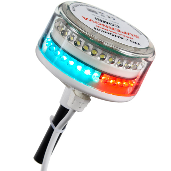 Nasa, Supernova LED-lanterne, 12V, 2,4W, IP65, Ø: 91 mm, H: 113 mm