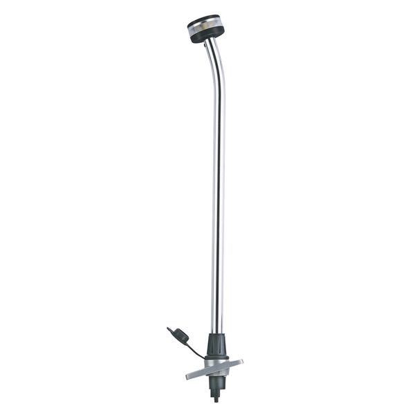 Lalizas, LED-Laternenmast aus Edelstahl 304, 600 mm, 12 V, 1 W