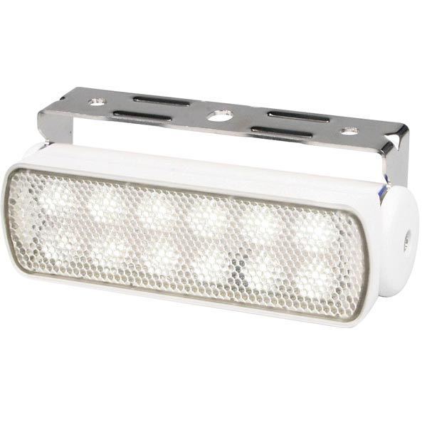 Hella, Sea Hawk LED dekklys IP67, 200 Lumen, 9-33 V, 3 W, 5500 K, 2,5 m kabel