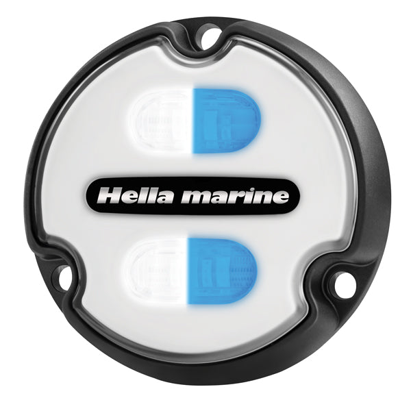 Hella, Undervannslys Apelo A1 LED, hvit/blå, IP68/IP69, 1800 lumen, 9-32V DC