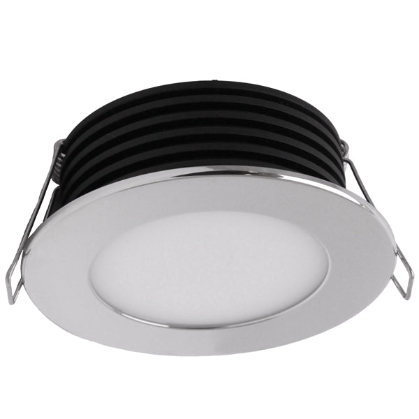 Casolux, Malou LED spot RF, 10-32V, Varm hvit/ Rød nattlys, IP65, Ø68 mm, 4,5W