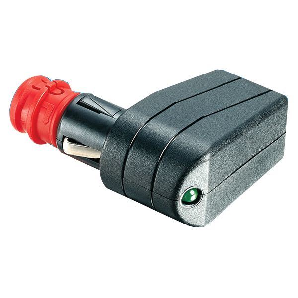 Pro Car, Universalplugg vinklet med ledd, 12/24V / 7,5 Amp, DIN EN ISO 4165