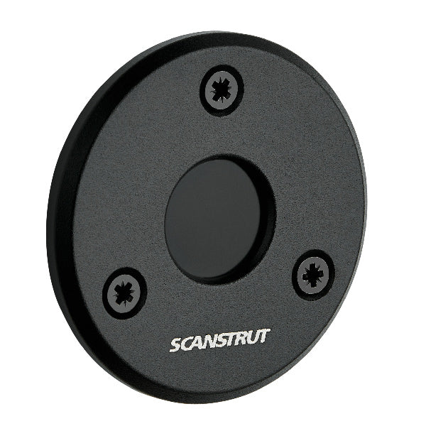 ScanStrut, lavprofildekkgjennomføring, 2-8 mm, svart, IP68, 316 rustfritt stål, 49,9 mm