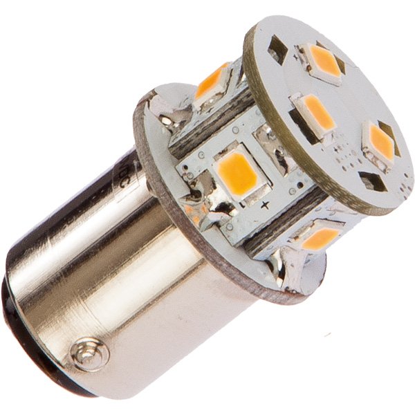 Nautcled, bajonett LED-pære BA15D, 1,4 W, 2700 K, 140 Lumen