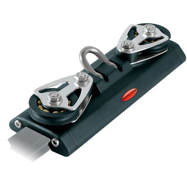 Ronstan, Lap tralle med styrekloss for 30 mm X-rail, RC13012