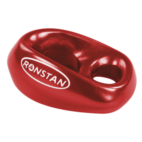 Ronstan, støtblokk for 10 mm tau, rød (1 stk), 1000 kg bruddstyrke