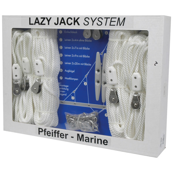 Pfeiffer, Lazy Jack System 2, opptil 40 fot, komplett sett