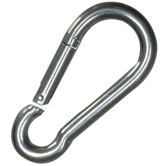 1852, Karabiner verzinkt, 7x70mm, Abstand 8mm, Wandstärke 7mm