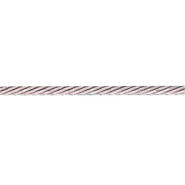 Wire 7x19 Ø3mm - 100m, AISI 316, 477 kg bruddstyrke