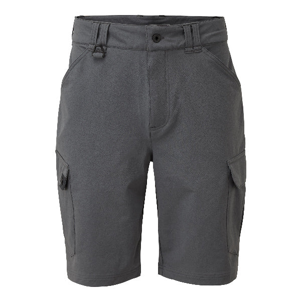 Gill, UV019 UV Tec Pro-shorts, grå, størrelse XL, UV50+, hurtigtørrende, vann- og flekkbestandig