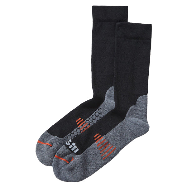 Gill, 763 Midweight Socken schwarz, Größe 43-47