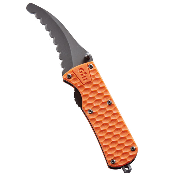 Gill, MT009 Foldekniv for Personal Rescue, oransje, 70 mm bladlengde