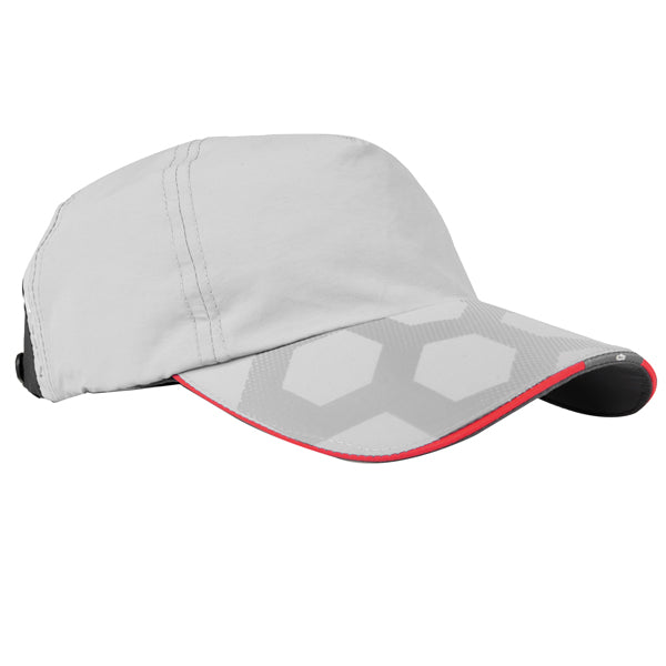 Gill, RS13 Race cap, sølv, UV 50+, lett, pustende, vannavstøtende, one size