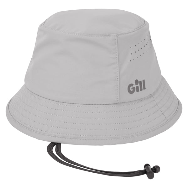 Gill, 155 Bully Hat, Hellgrau, Größe. L, UPF 50+, Schnelltrocknend, 100% Nylon