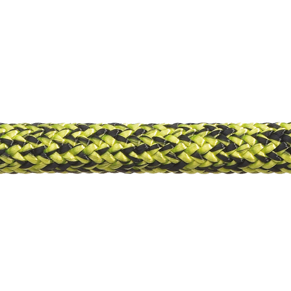 Robline, Admiral 7000 svart/neongul 10mm, 200m - Dyneema® SK78, 5850 kg bruddstyrke