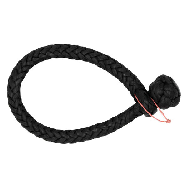 Robline, myk tau-sjakkel Dyneema® SK78, 5 mm Svart 65 mm 1T