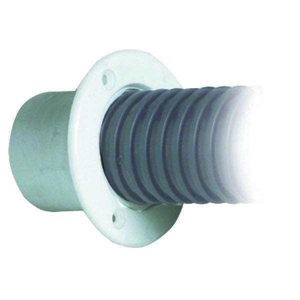 Montageschlauch grau PVC, 10m, Innen-Ø 51 mm