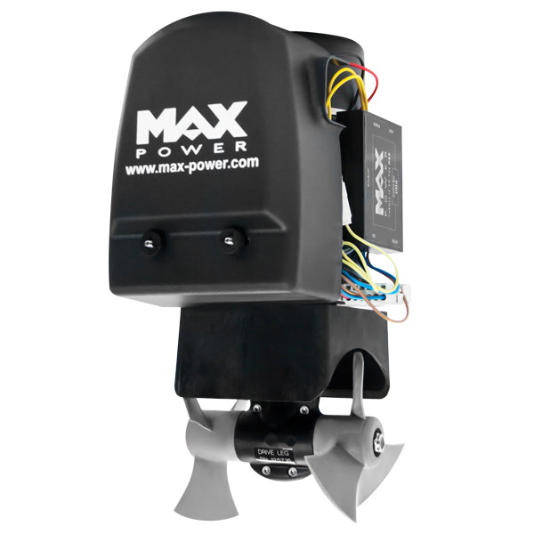 Max Power, Bugstrahlruder 45 Composite/Duo, 12V, 20-34 ft, 4,3 PS, 125 A, 39 kg, Ø 125 mm