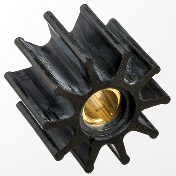 Jabsco, Impeller kit 18327-0001-P, 3 aksel, 16,0 mm, 51 mm høyde, 10 blader, Neopren/Messing, Ø 65,0 mm