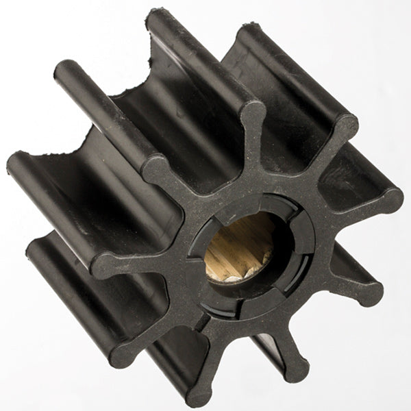 Jabsco, Impeller kit 836-0001-P, Aksel Ø: 25,0 mm, Høyde: 63 mm, Blader: 9 stk., Neopren/Messing, Ø: 95,0 mm