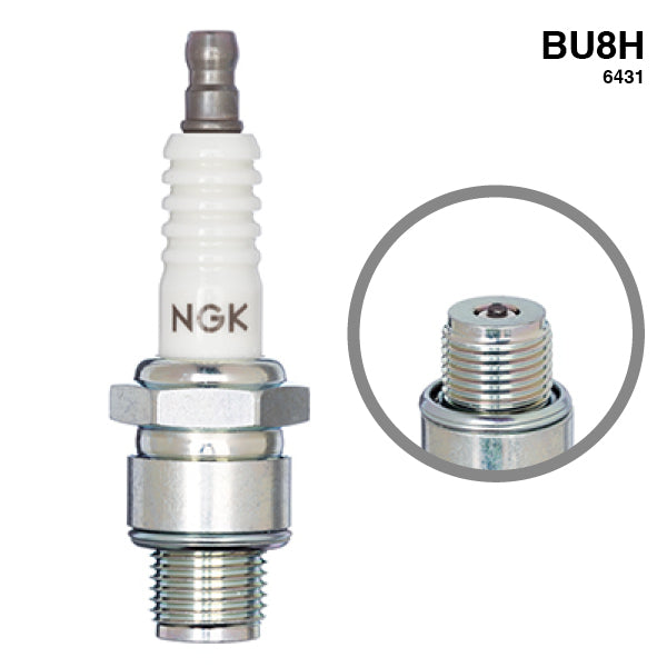 NGK, Tennplugg BU8H, Original nr.: 6431